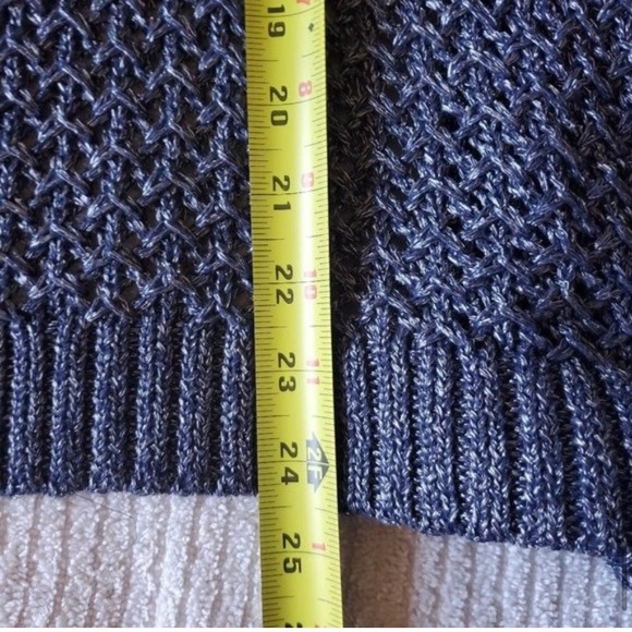 Sweater Dress Barn Loose Weave Open Cardigan - Picture 6 of 8